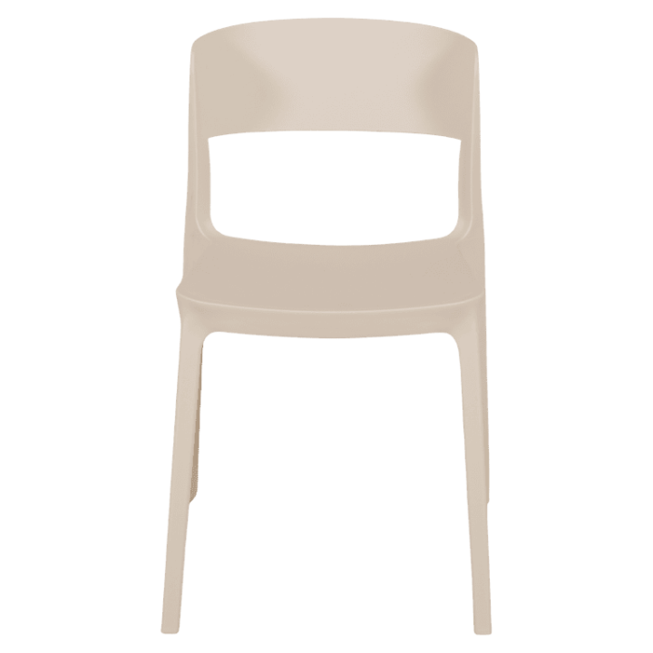 Chaise empilable Lilo Blanc