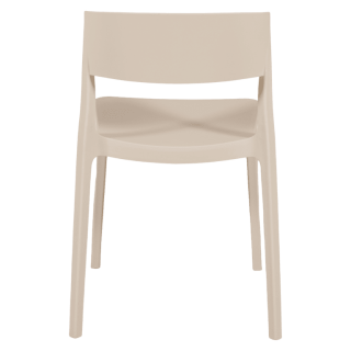 Chaise empilable Lilo Blanc