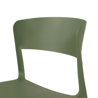 Chaise empilable Lilo Vert