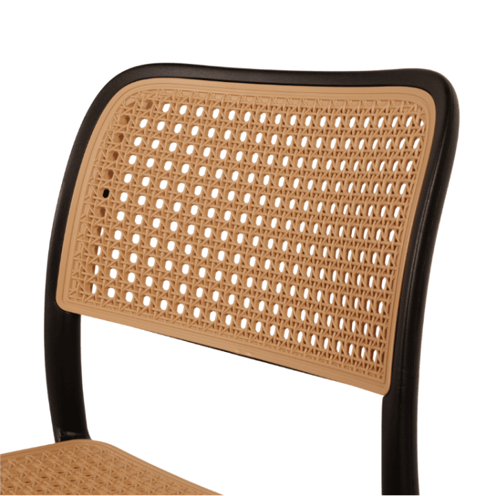 Chaise empilable Eliot Noir