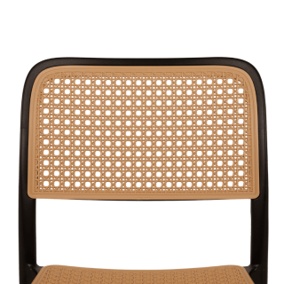 Chaise empilable Eliot Noir
