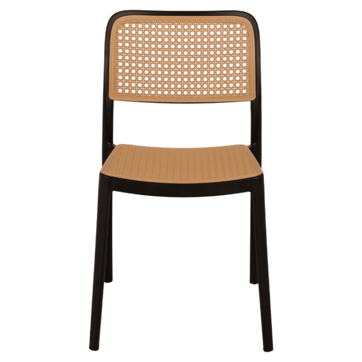 Chaise empilable Eliot Noir