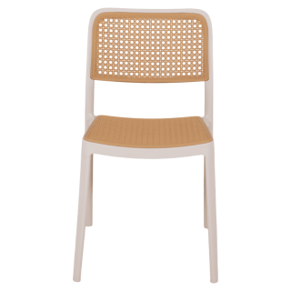Chaise empilable Eliot blanc