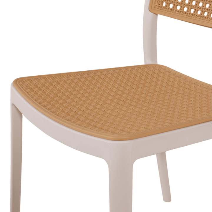 Chaise empilable Eliot blanc