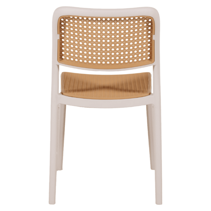 Chaise empilable Eliot blanc