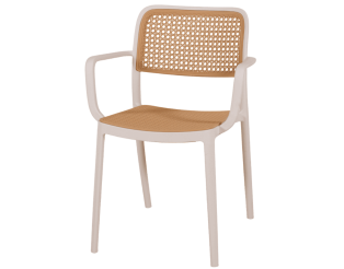 Chaise empilable Milan blanc
