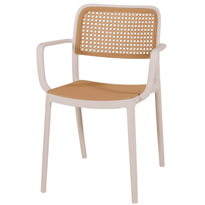 Chaise empilable Milan blanc