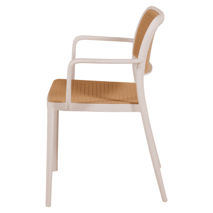 Chaise empilable Milan blanc