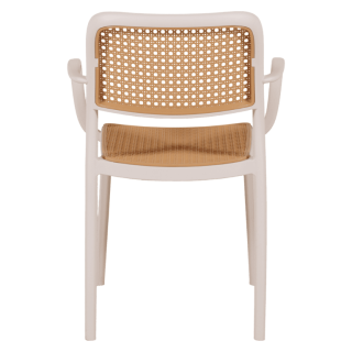 Chaise empilable Milan blanc