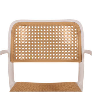Chaise empilable Milan blanc