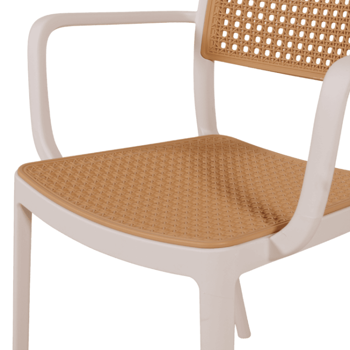Chaise empilable Milan blanc