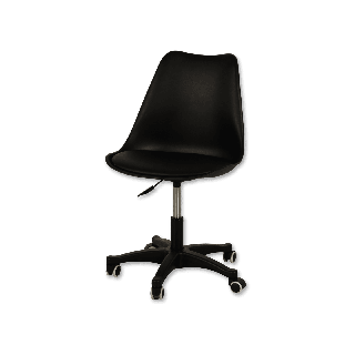 Chaise de bureau junior Bobi noir
