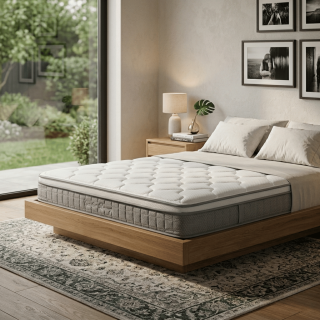 Matelas 140 x 190 cm Confort pocket