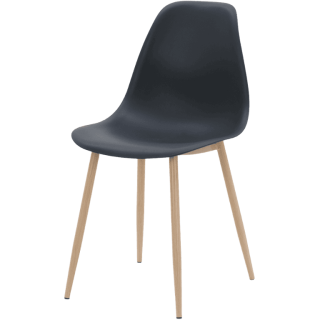 Chaise Eva noir
