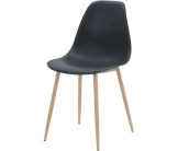 Chaise Eva noir