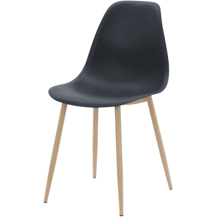 Chaise Eva noir