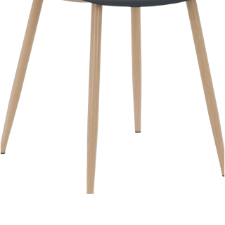 Chaise Eva noir