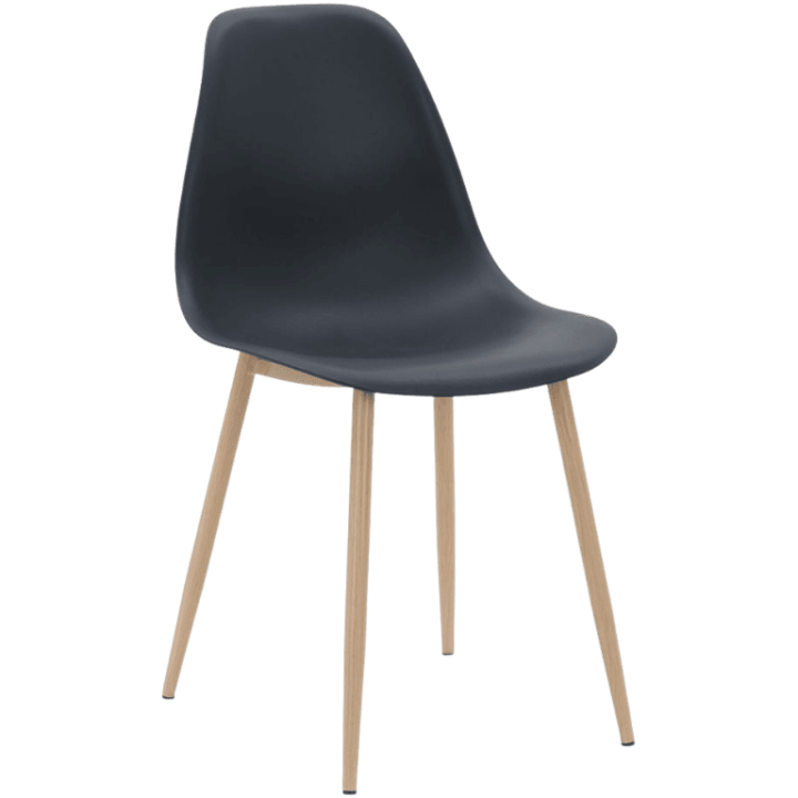 Chaise Eva noir