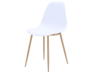 Chaise Eva Blanche