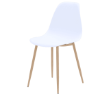 Chaise Eva Blanche