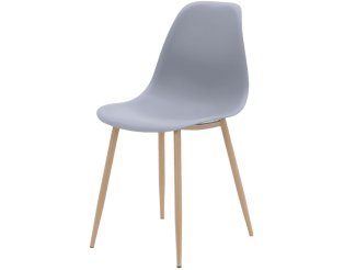 Chaise Eva gris