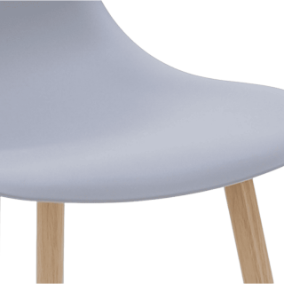 Chaise Eva gris