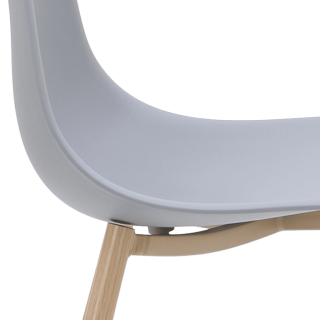 Chaise Eva gris