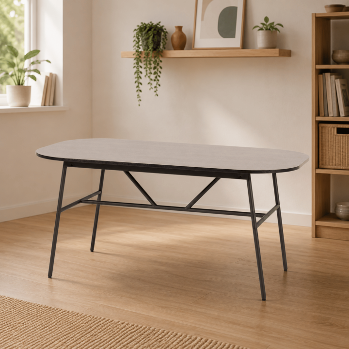 Table Mason noir