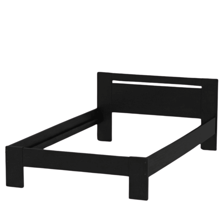 Lit 160x200 Charles noir