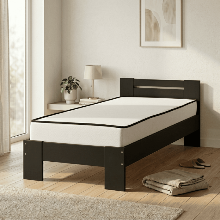 Lit 90x200 Charles noir