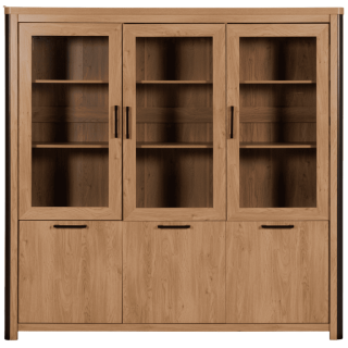 Vitrine 3 portes Mateo