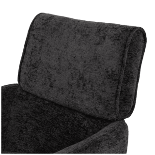 Chaise Denise pivotante anthracite