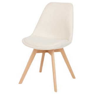 Chaise Baya - bouclette blanche - 202269
