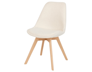 Chaise Baya - bouclette blanche - 202269