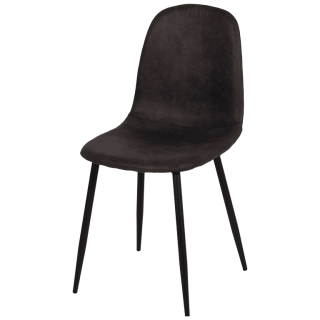 Chaise Mia en tissu Cowboy vintage gris