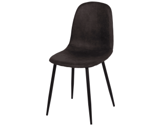 Chaise Mia en tissu Cowboy vintage gris