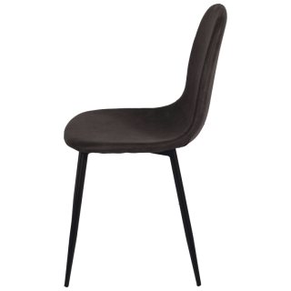 Chaise Mia en tissu Cowboy vintage gris
