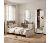 Chambre Arlo junior - Lit 90 -  bureau - armoire 3 portes