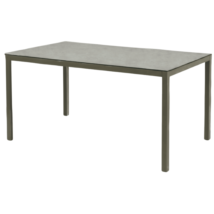 Ensemble table + 6 chaises Rouen Kaki