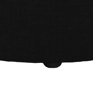 Pouf rond Jacques noir