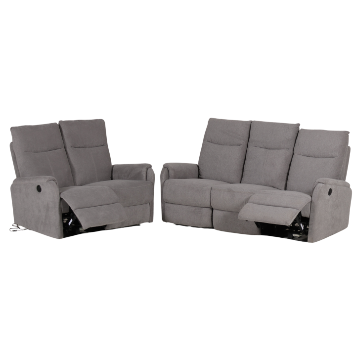 Salon 3 + 2 places Liyo gris