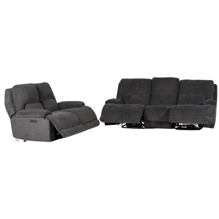 Salon 3 + 2 places 70233HM gris