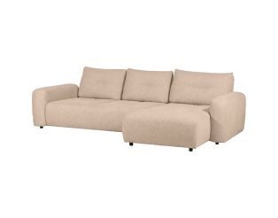 Canapé avec chaise longue à droite Boher
