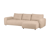 Canapé avec chaise longue à droite Boher