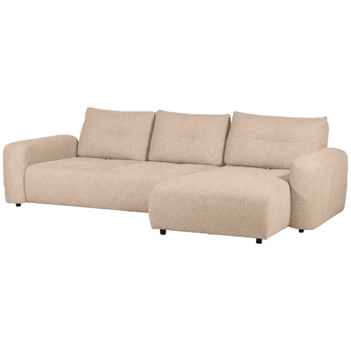 Canapé avec chaise longue à droite Boher