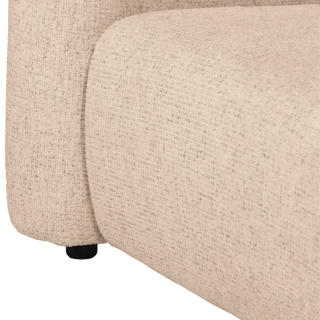 Canapé avec chaise longue à droite Boher