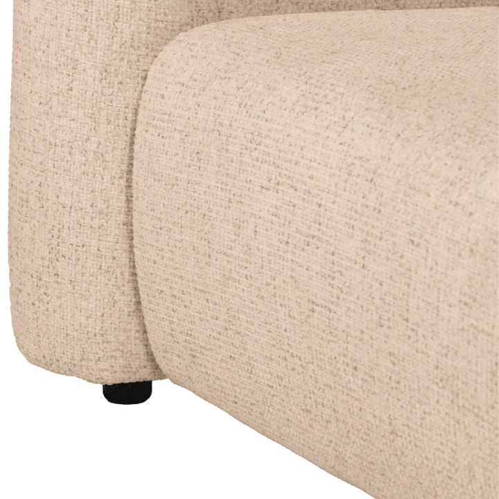 Canapé avec chaise longue à droite Boher