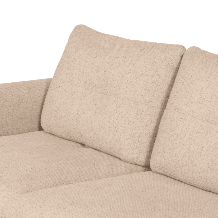 Canapé avec chaise longue à droite Boher
