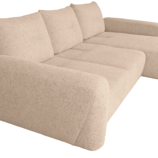 Canapé avec chaise longue à droite Boher