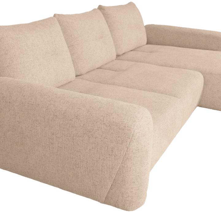 Canapé avec chaise longue à droite Boher